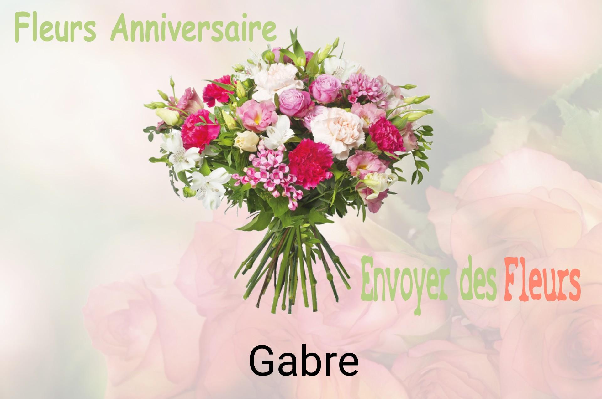 Bouquet de fleurs d’anniversaire livré à Gabre